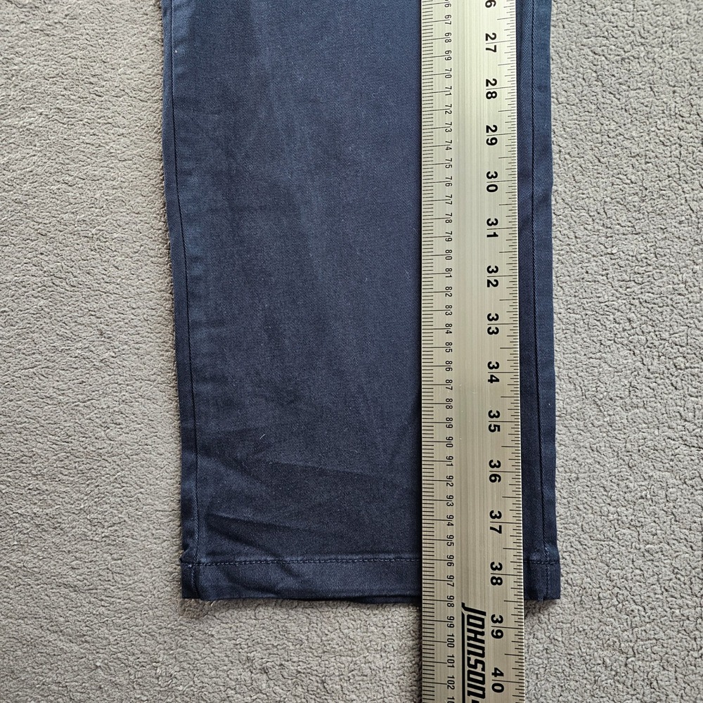 Banana Republic Chino Pants Men's 34x30 Blue‎ Performance Mid-Rise Straight Leg - Picture 3 of 10